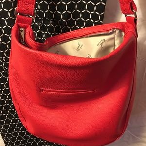 Thirty one Hobo Cherry red Purse